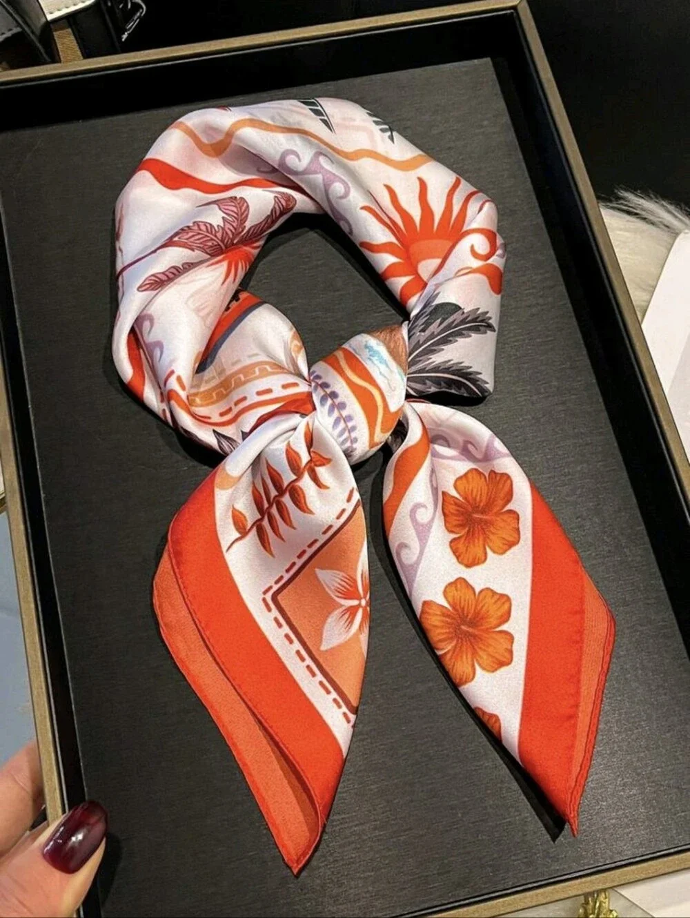 Tropical Beach Theme Scarf NEW